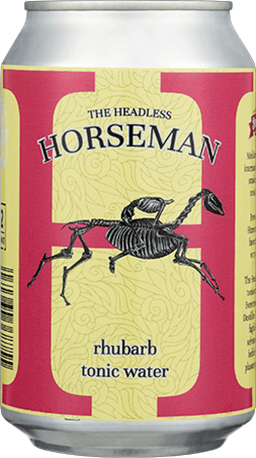 The Headless Horseman Rhubarb Tonic Water
