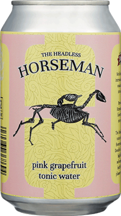 The Headless Horseman Pink Grapefruit Tonic Water