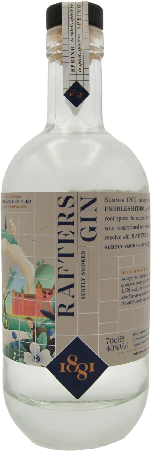 1881 Rafters Gin Subtly Smoked
