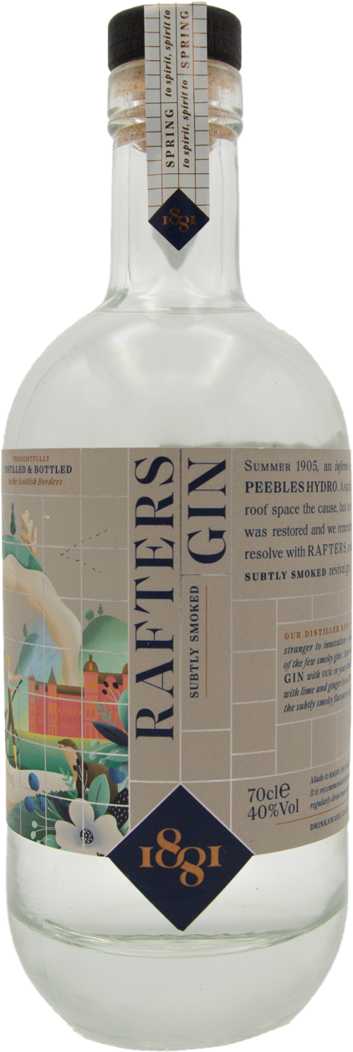 1881 Rafters Gin Subtly Smoked