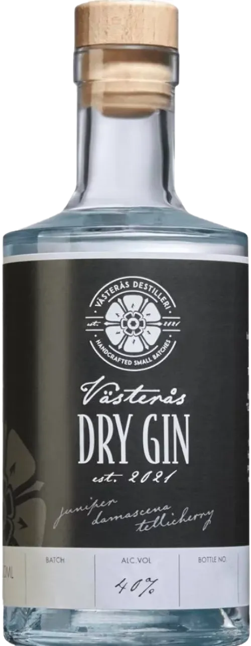 Västerås Dry Gin Juniper, Damascena, Tellicherry