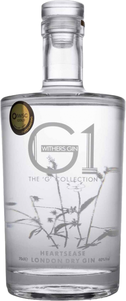 Withers Gin G1 Heartsease London Dry Gin