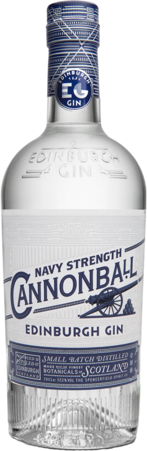 Edinburgh Cannonball Gin Navy Strength