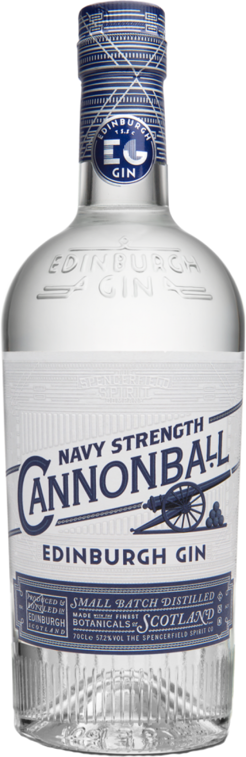 Edinburgh Cannonball Gin Navy Strength