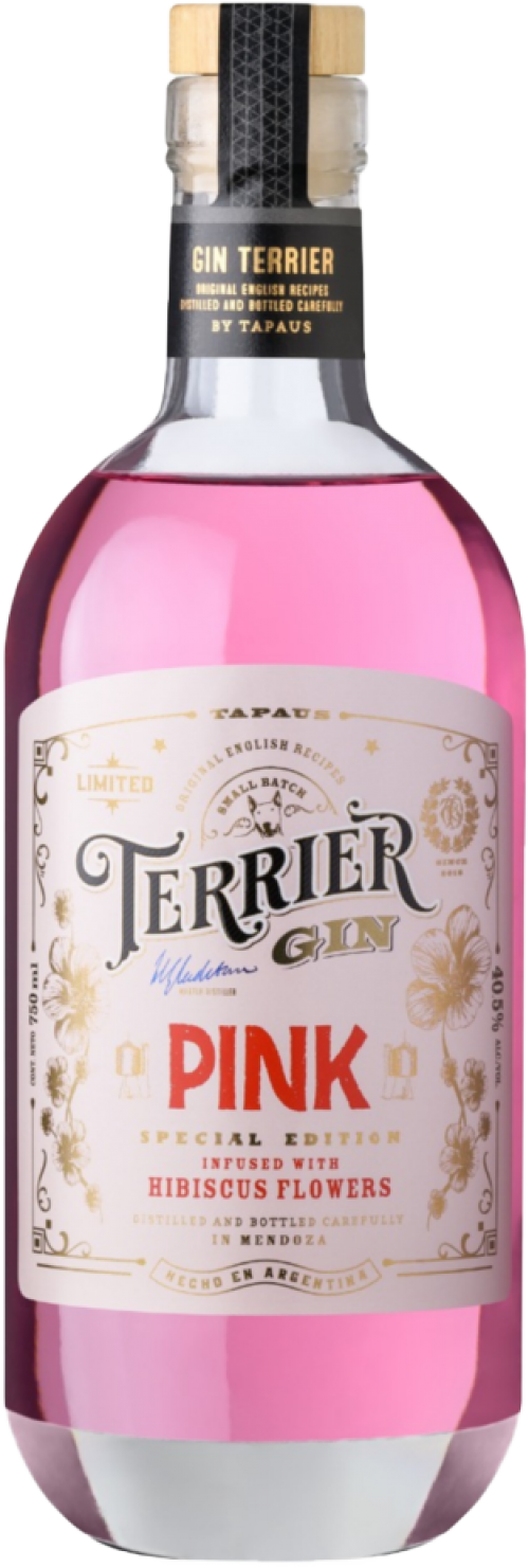 Terrier London Dry Gin Pink