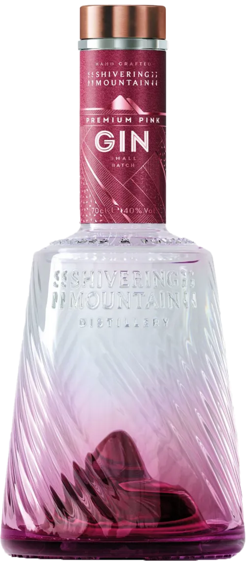 Shivering Mountain Premium Pink Gin