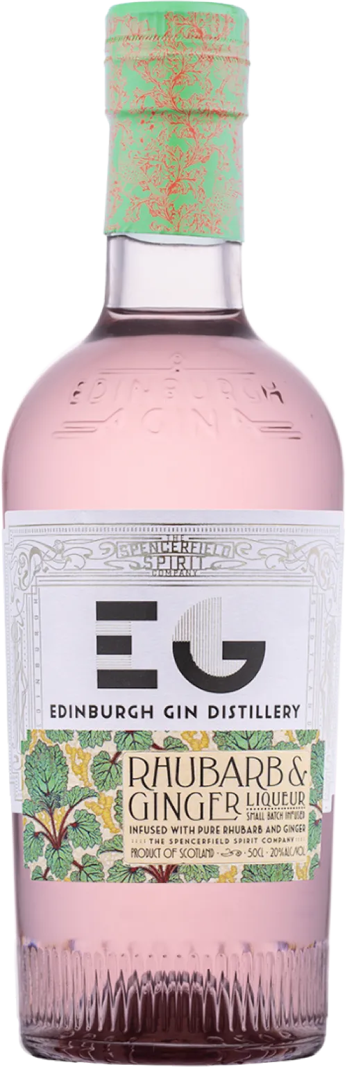 Edinburgh Rhubarb & Ginger Gin Liqueur