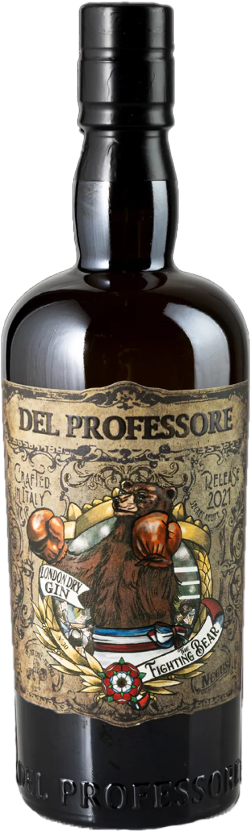 Gin Del Professore The Fighting Bear London Dry Gin