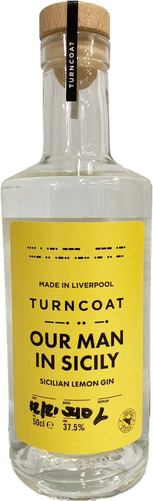 Turncoat Our Man in Sicily Gin Sicilian Lemon Gin