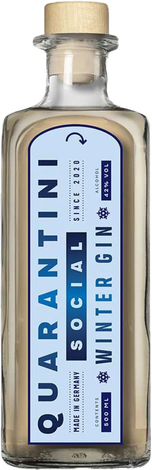 Quarantini Social Winter Gin