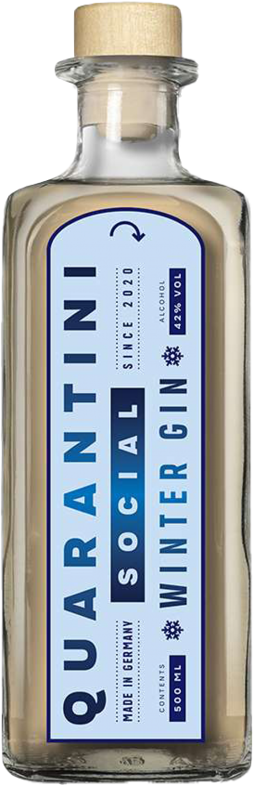 Quarantini Social Winter Gin