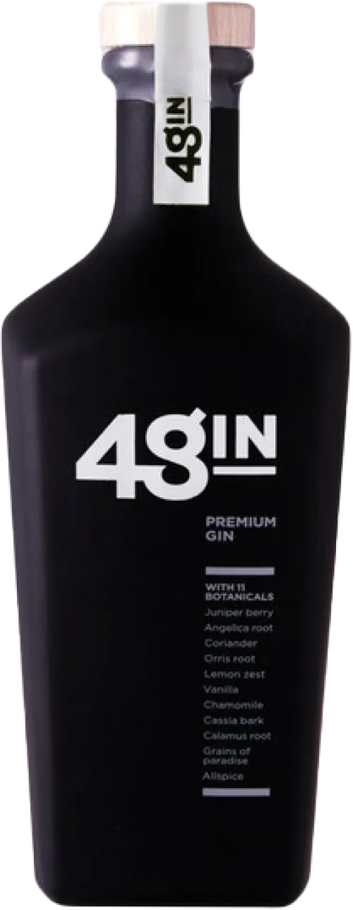 48 Gin Platinum Black Premium Gin