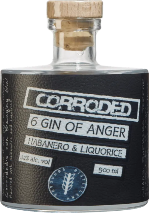 Corroded 6 Gin of Anger Habanero & Liquorice