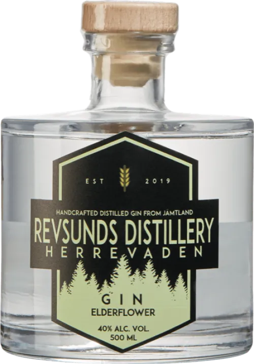Revsunds Distillery Herrevaden Gin Elderflower