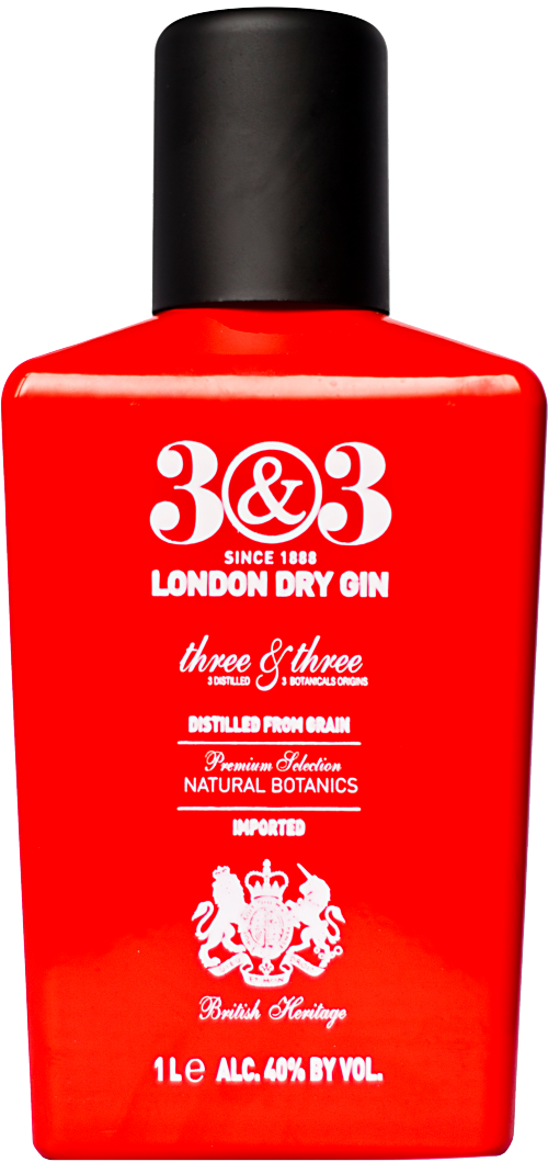 3&3 London Dry Gin