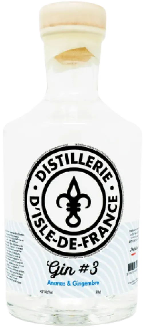 Distillerie d'Isle de France Gin #3 Ananas & Gingembre