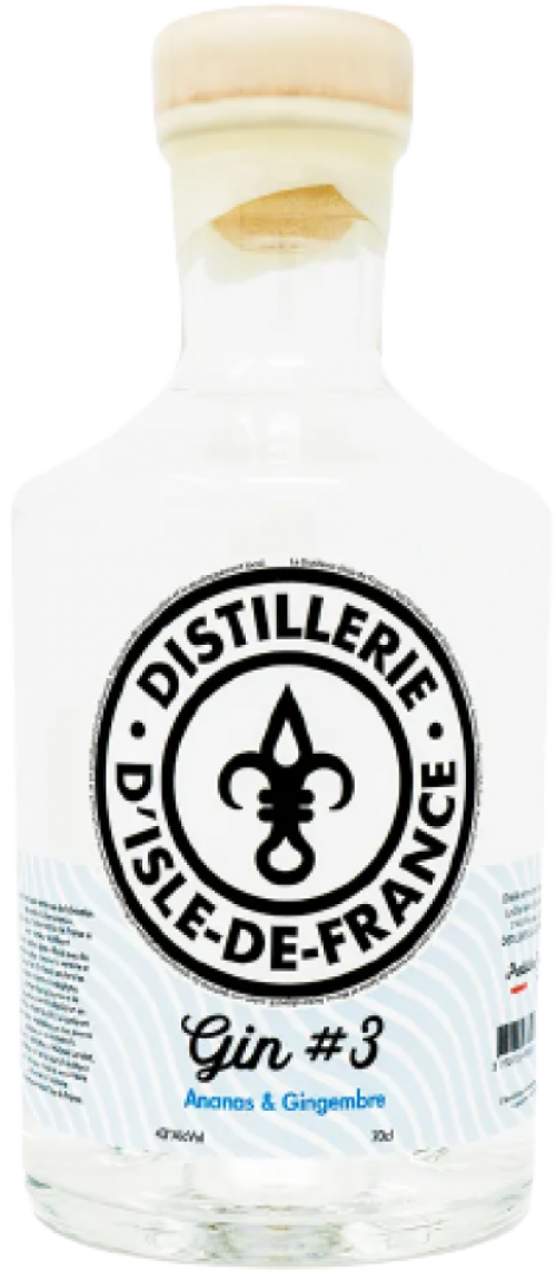 Distillerie d'Isle de France Gin #3 Ananas & Gingembre
