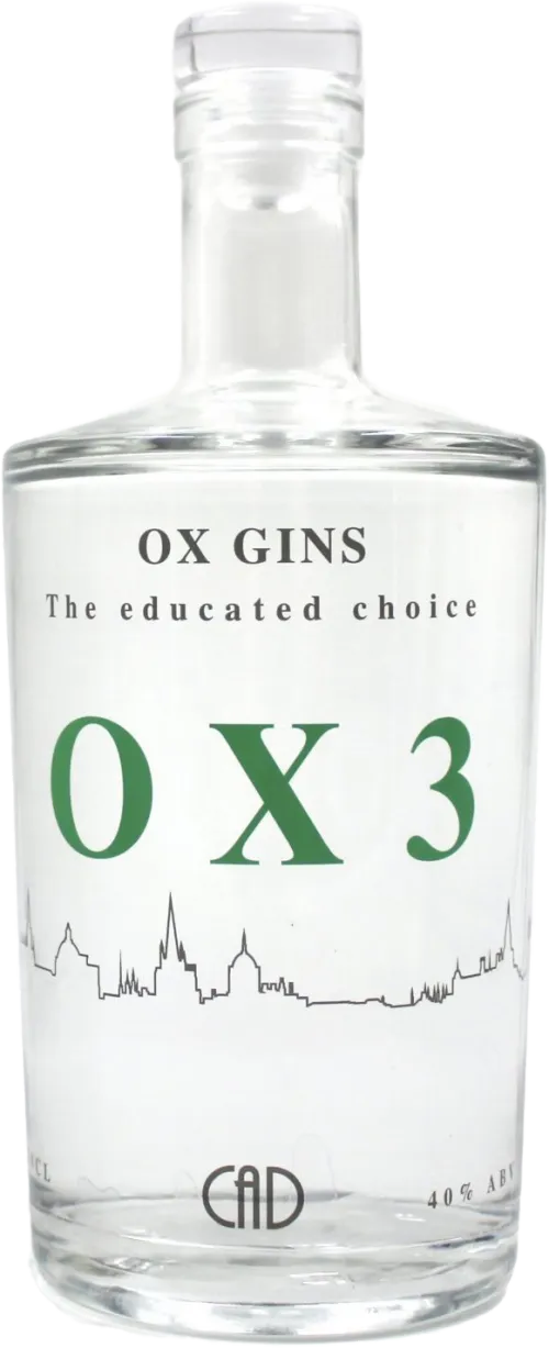 OX Gins The Educated Choice OX 3
