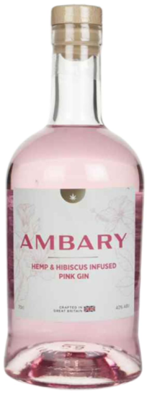 Ambary Hemp & Hibiscus Infused Pink Gin