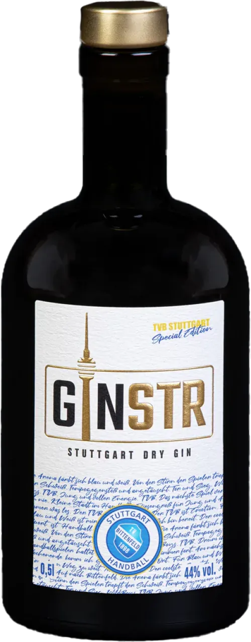 GINSTR Stuttgart Dry Gin The Limited TVB Stuttgart 1898 Edition