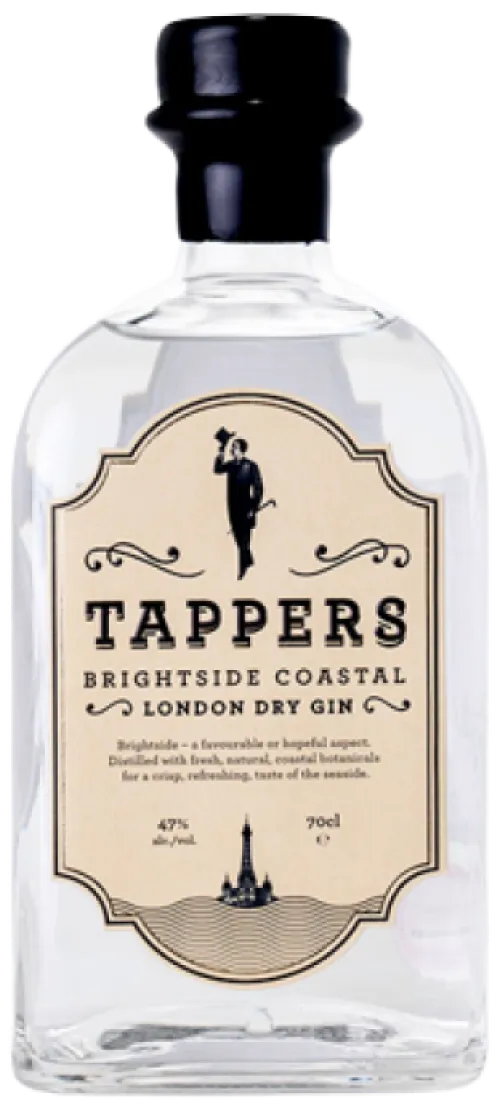 Tappers Brightside Small Batch Artisan Gin London Dry Gin