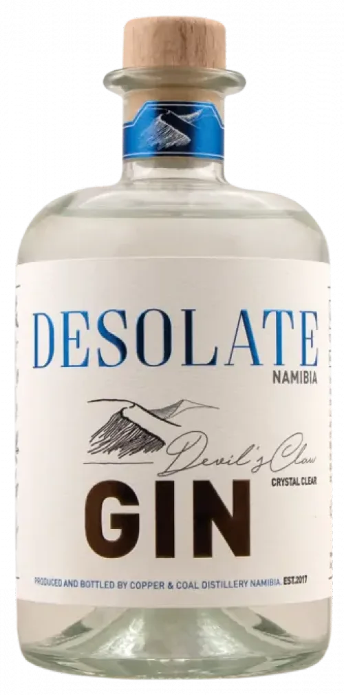 DESOLATE Gins DEVILS CLAW CRYSTAL CLEAR