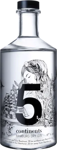 5 Continents Hamburg Dry Gin
