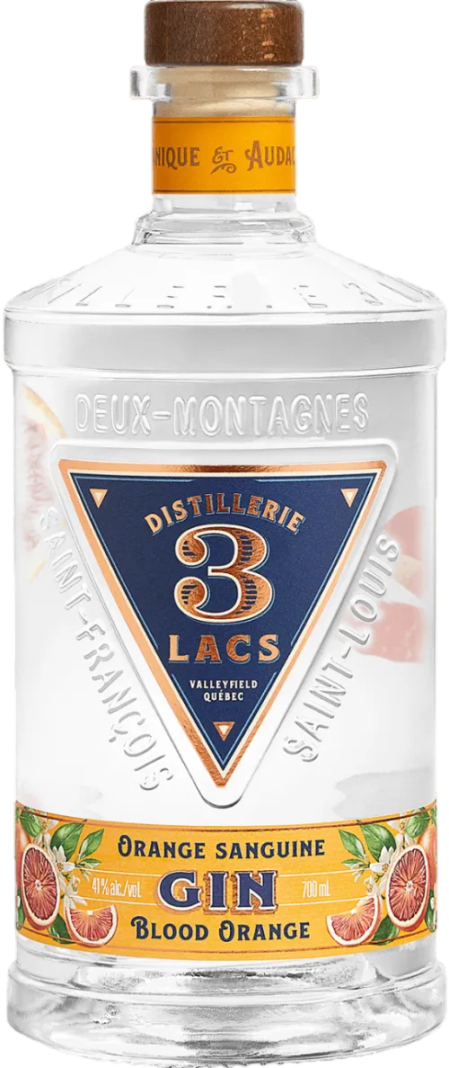 Distillerie 3 Lacs Gin Orange Sanguine