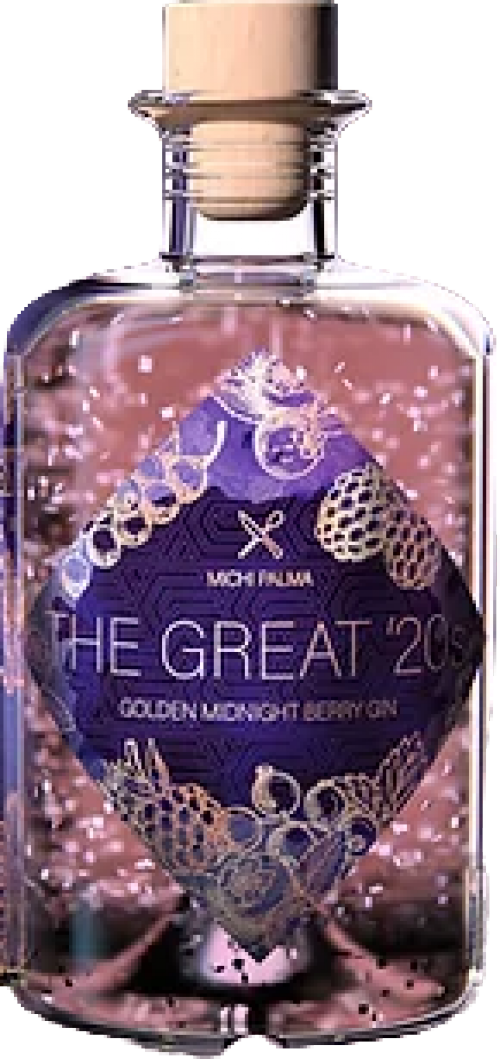 The Great Gin The Great '20s Golden Midnight Berry Gin