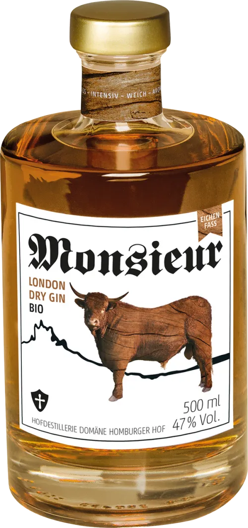 Monsieur London Dry Bio Gin Eichenfass