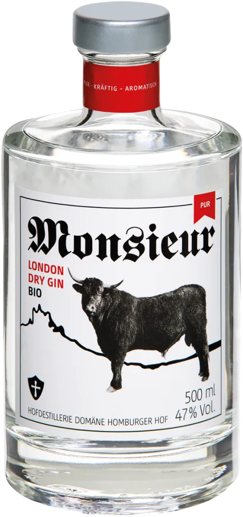 Monsieur London Dry Bio Gin Pur