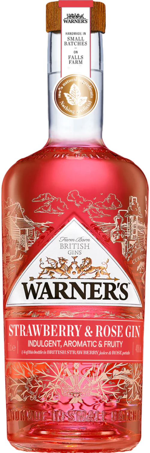 Warner's Strawberry & Rose Gin