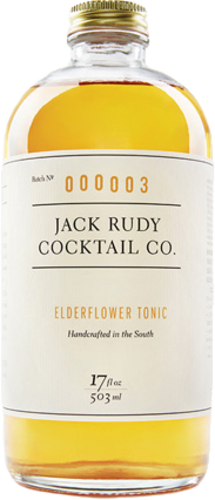 Jack Rudy Cocktail Co. Elderflower Tonic