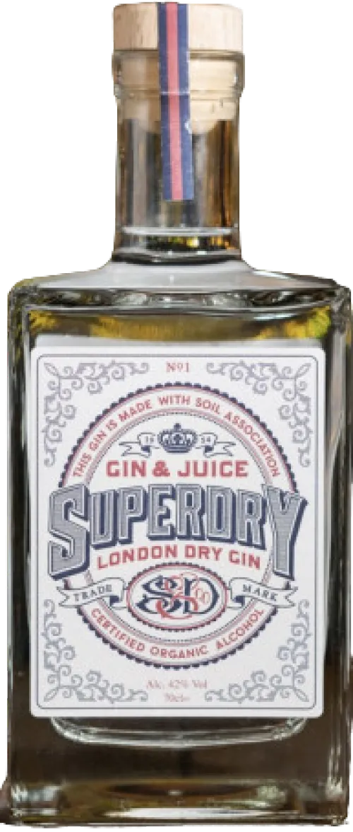 Gin & Juice Superdry London Dry, Japanese Fusion Organic Gin