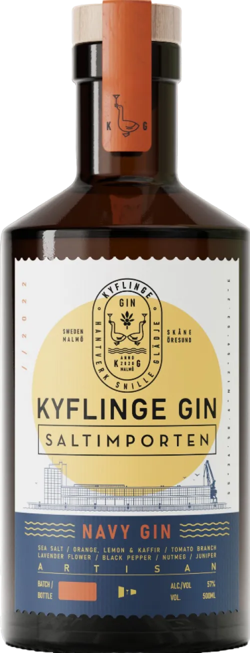 Kyflinge Gin Saltimporten Navy Gin