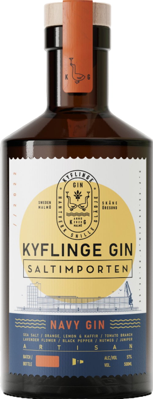 Kyflinge Gin Saltimporten Navy Gin