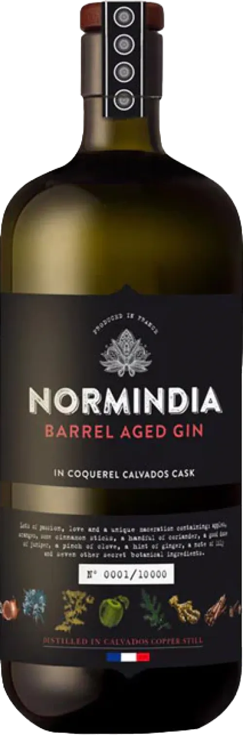 Normindia Gin Barrel Aged Gin Français