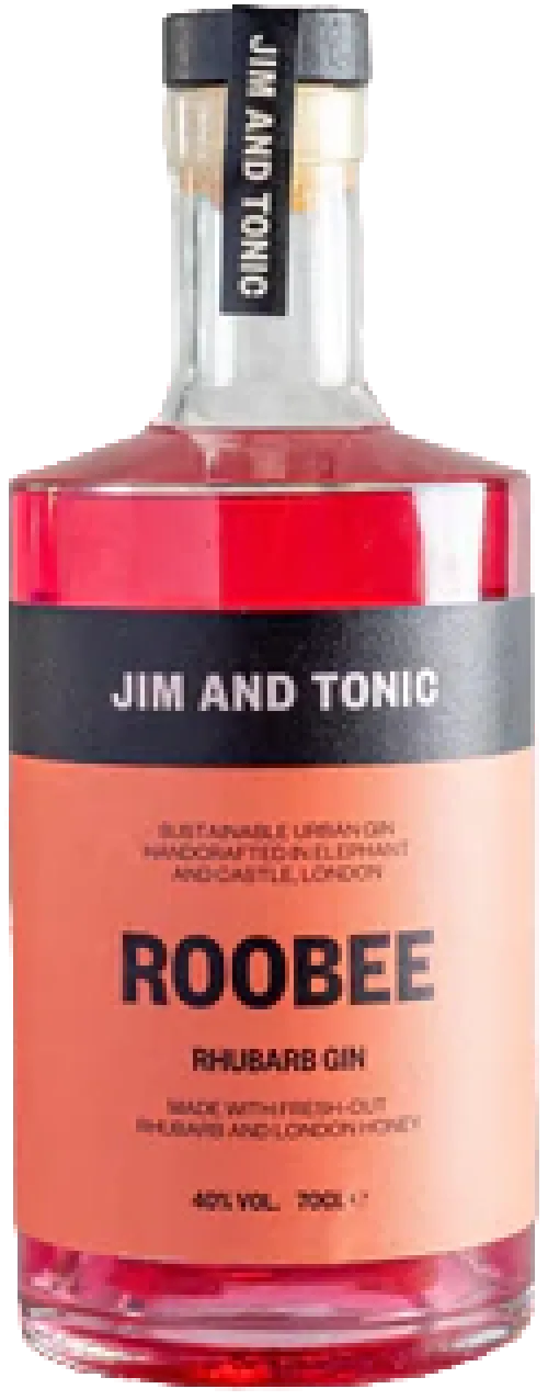 Jim & Tonic Roobee Rhubarb Gin