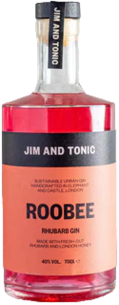 Jim & Tonic Roobee Rhubarb Gin