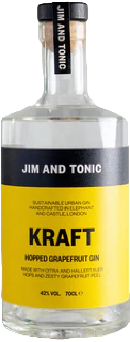 Jim & Tonic Kraft Citrusy Grapefruit Gin