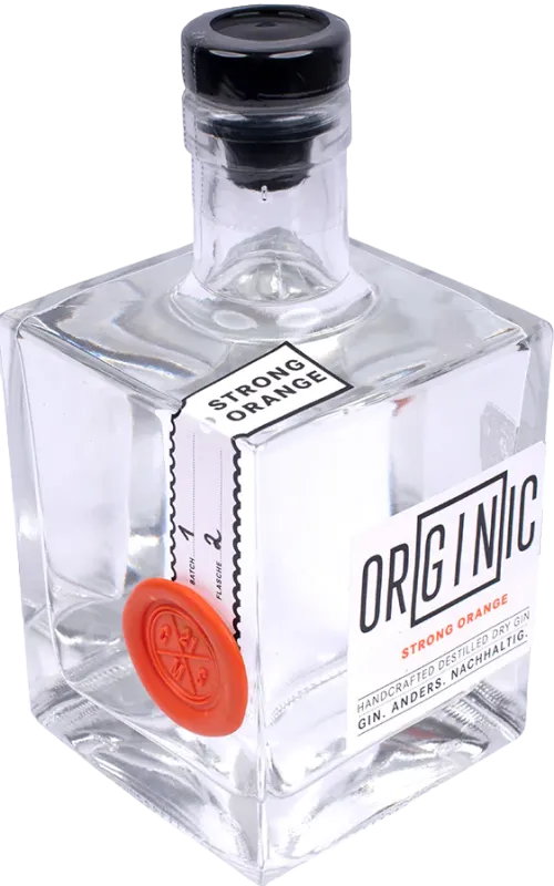 Orginic Dry Gin Strong Orange