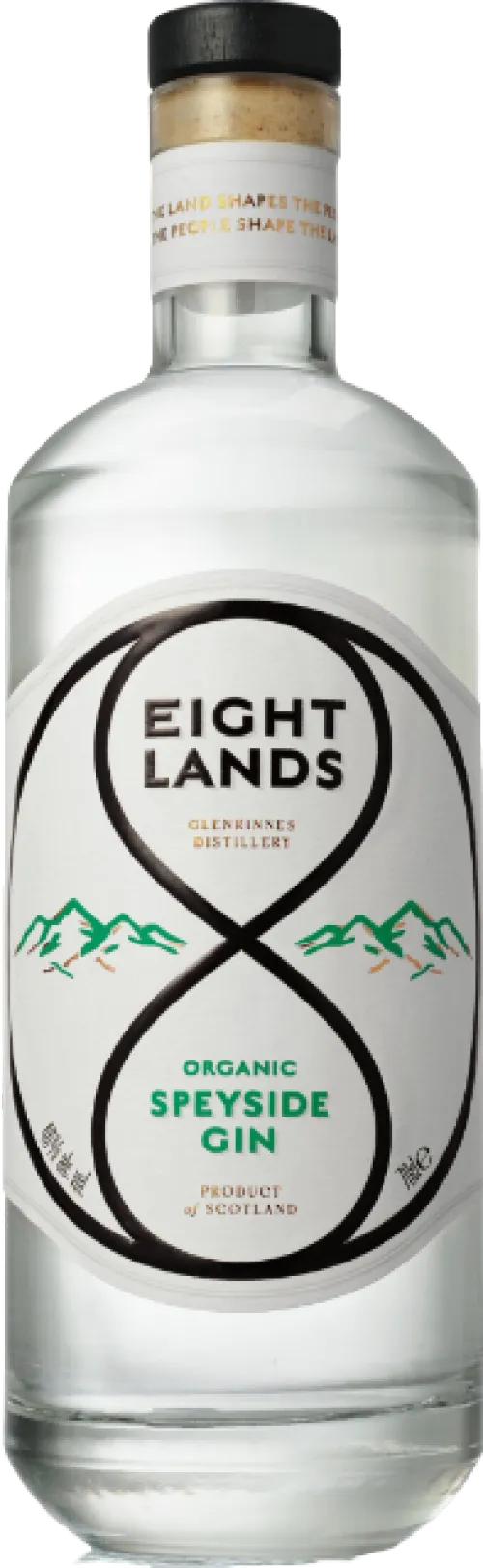 Eight Lands Organic Speyside Gin