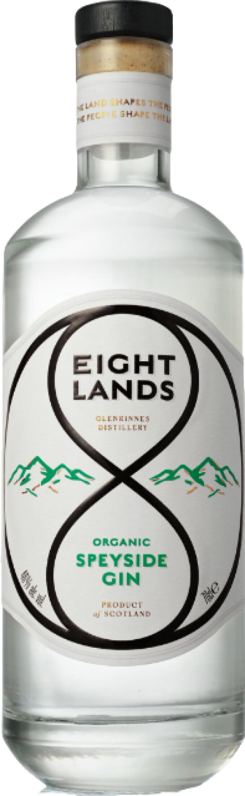 Eight Lands Organic Speyside Gin