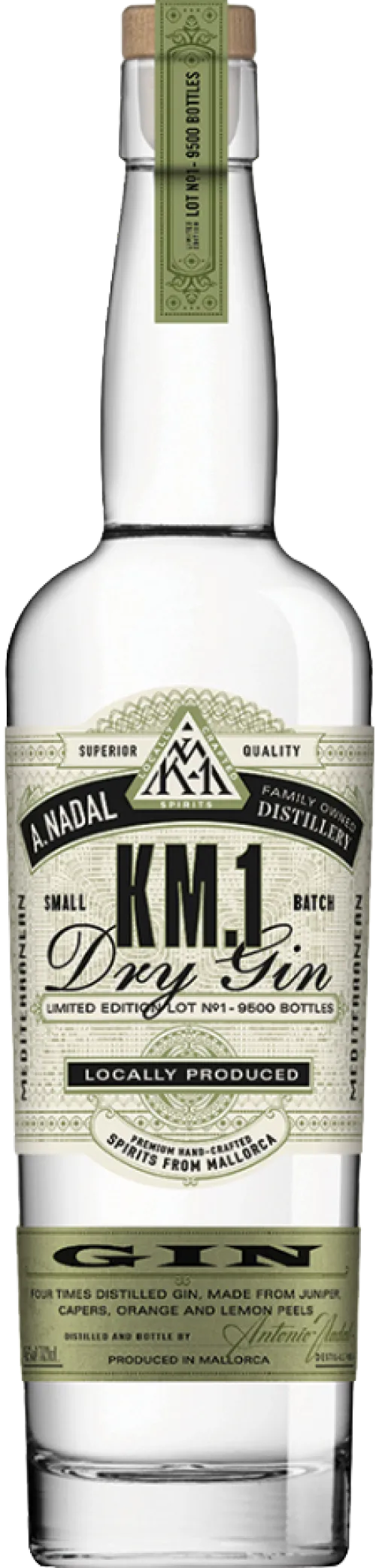 KM.1 Premium Mediterranean Gin