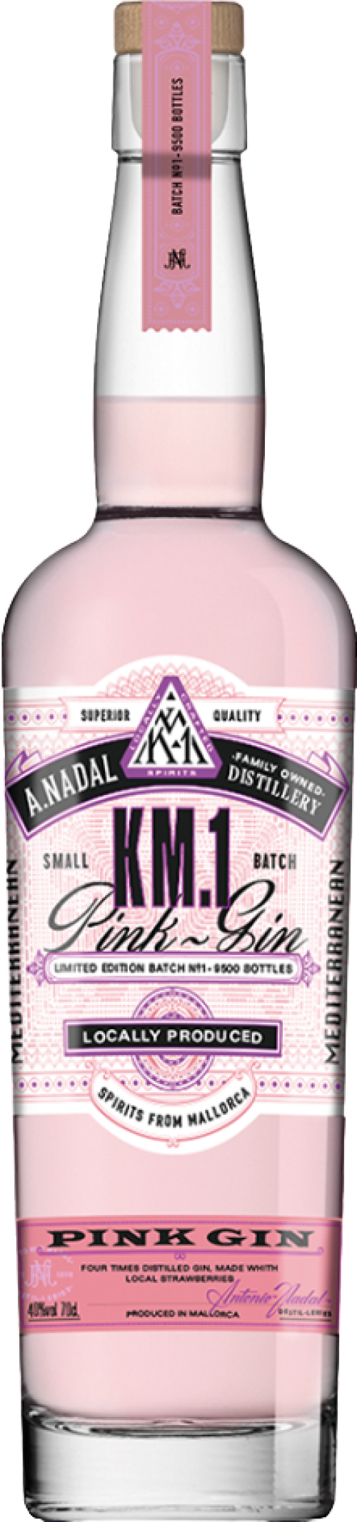 KM.1 Premium Mediterranean Pink Strawberry