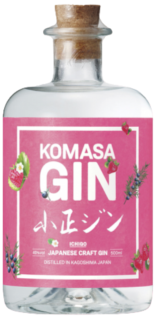 Komasa Gin Ichigo Strawberry Japanese Gin