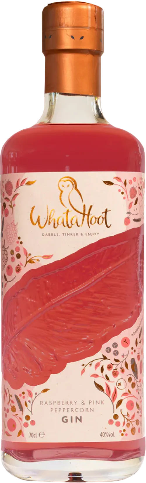 WhataHoot Raspberry & Pink Peppercorn Gin