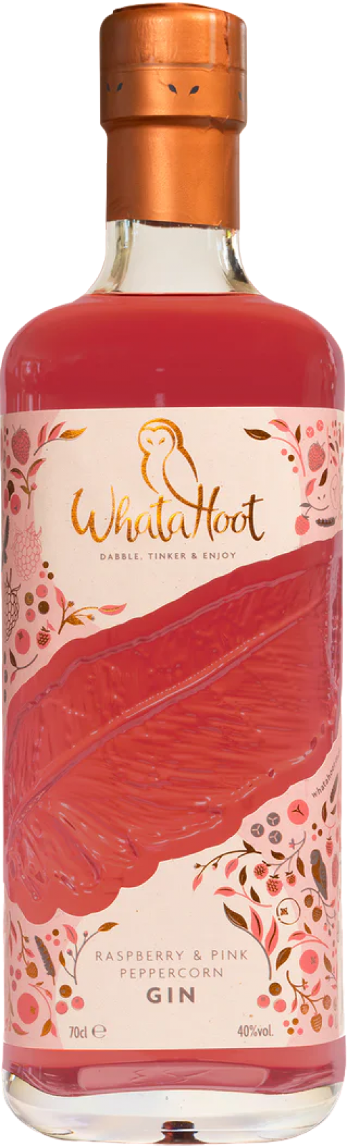 WhataHoot Raspberry & Pink Peppercorn Gin