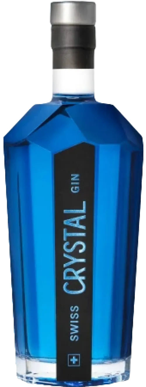 Swiss Crystal Gin Blue