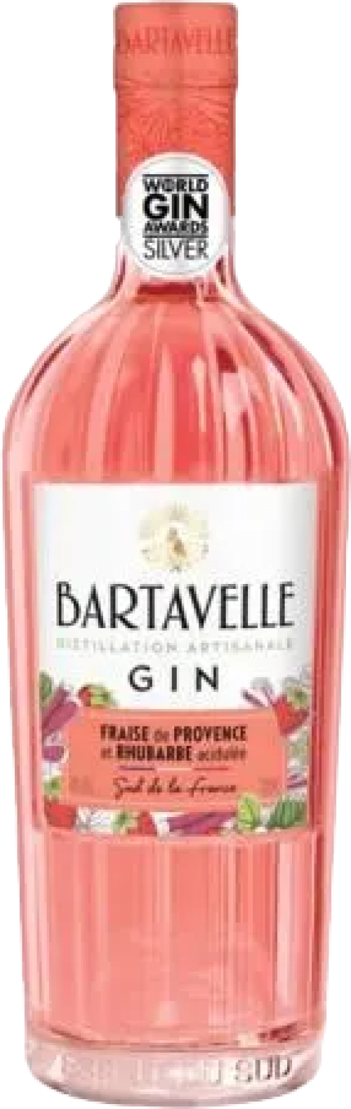Bartavelle fraise de provence et rhubarber acidulee